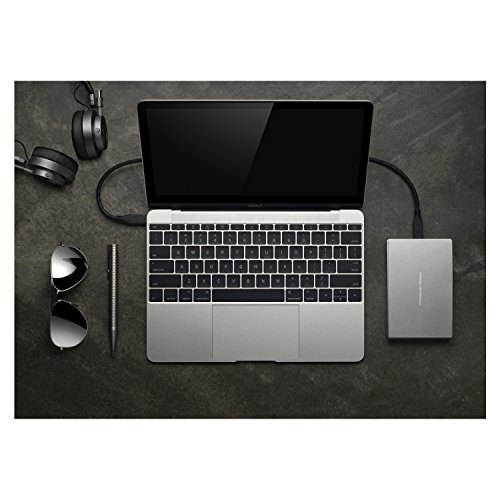 LaCie Porsche Design Mobile Drive 2 TB, externe tragbare Festplatte, 2.5 Zoll, USB 3.0, USB 3.1, USB