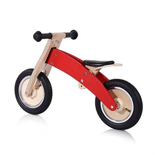 Laufrad Kinderlaufrad Kinder Fahrrad Lauflernrad Lernlaufrad Balance Bike Laufen aus Holz Chopper 10