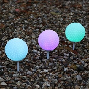 LED-Licht Golfball Tee für Garten, Außenbereich, Wasserdichtes Licht mit Farbwechsel von PK Green