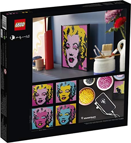 LEGO Art Andy Warhol’s Marilyn Monroe Set