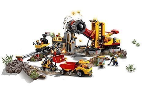 LEGO City Bergbauprofis an der Abbaustätte