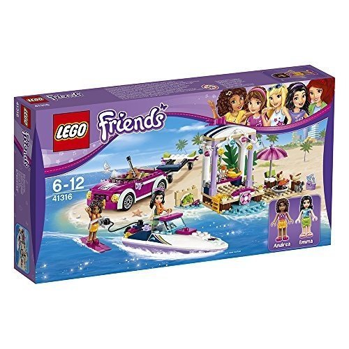 LEGO Friends Andreas Rennboot-Transporter