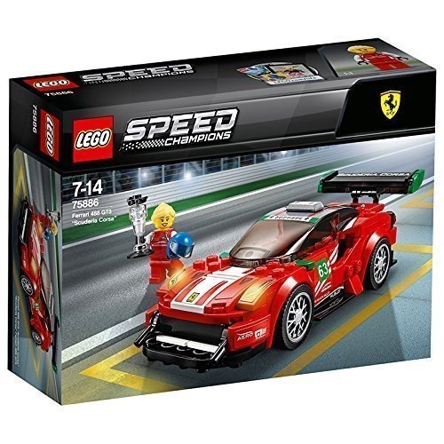 LEGO Speed Champions Ferrari 488 GT3 „Scuderia Corsa“ 75886 Konstruktionsspielzeug