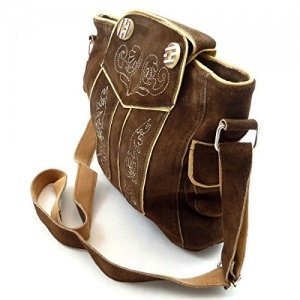 Lederhosen Tasche dunkelbraun