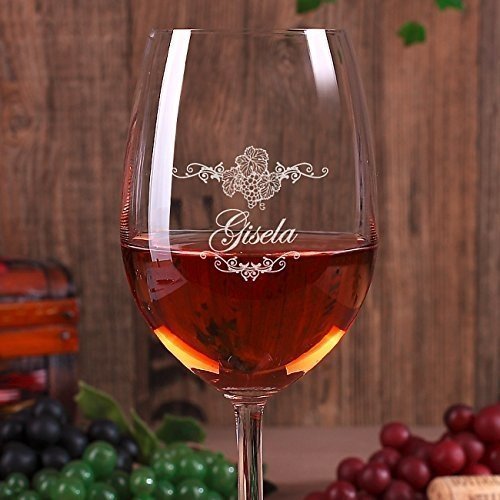 Leonardo Weinglas mit Gratis Gravur des gewünschten Namens