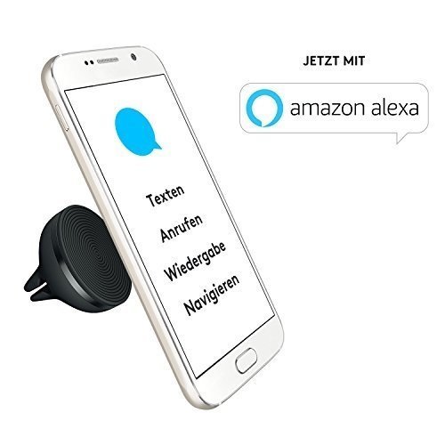 Logitech ZeroTouch KFZ-Handyhalterung (mit Sprachsteuerungs-App und Amazon Alexa, exklusiv für Andr