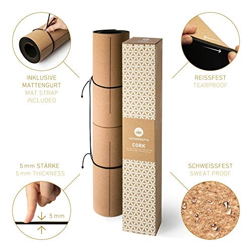 Lotuscrafts Yogamatte Cork