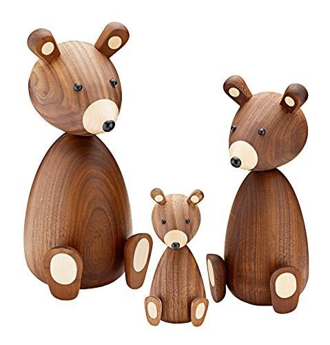 Lucie Kaas Baby Bär - Holzfigur - Dekofigur - Höhe 11cm