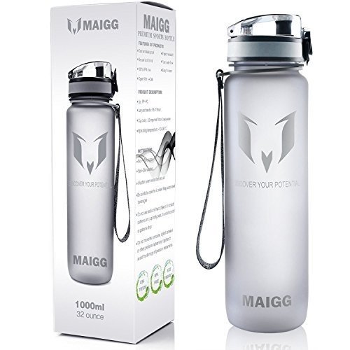MAIGG Best Sports Wasser-Flasche Trinkflasche - 32oz - Eco Friendly & BPA-freiem Kunststoff - für d
