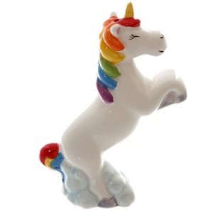 Magical Unicorn on Rainbow Salt and Pepper Set by Puck