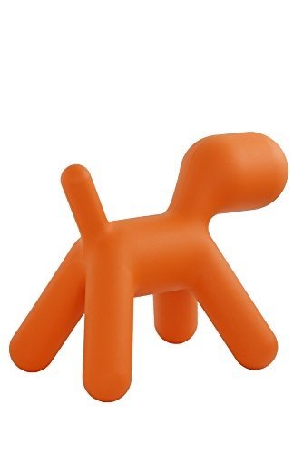 Magis Puppy S Hund, orange Kunststoff LxBxH 42,5x26x32,5cm