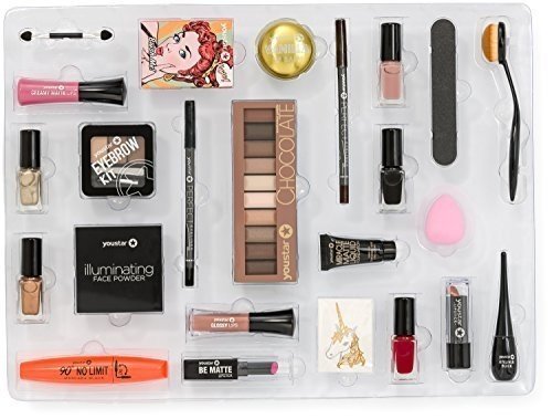 Make-Up Adventskalender "BEAUTIFUL X-MAS", youstar, 24 hochwertige Produkte, Geschenkset