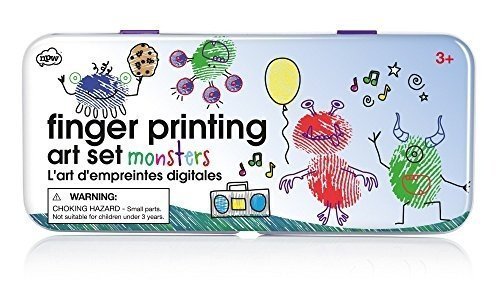 Mal Set für Ungeheuer FINGERPRINT MONSTERS