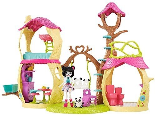 Mattel Enchantimals FNM92 - Panda Spielset, Puppe