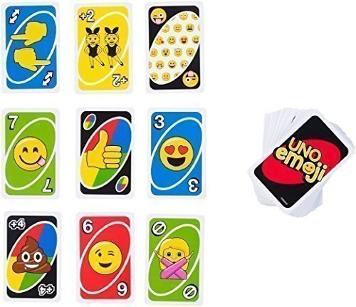 Mattel Spiele DYC15 - Uno Emoji, Kartenspiele