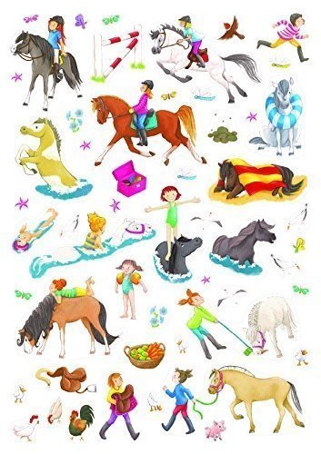 Mein Stickeralbum Pferde: Über 500 Sticker