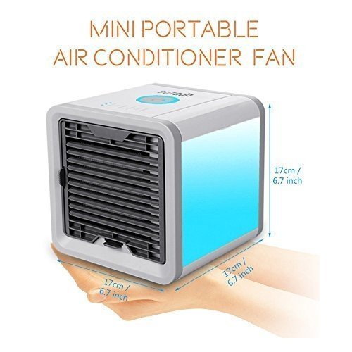 Mini Luftkühler Mobile Klimageräte Air Cooler mit Wasserkühlung Zimmer Raumentfeuchter Mini Klima