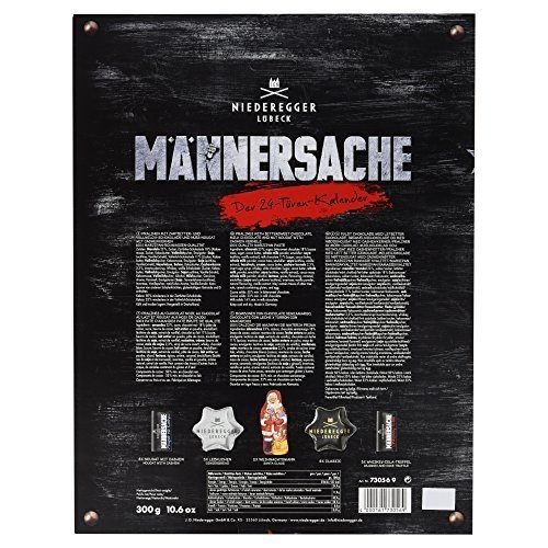 Niederegger Adventskalender Männersache, (1 x 300 g)