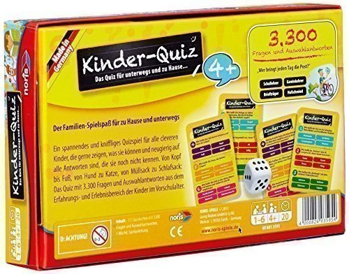 Noris Spiele Kinder Quiz 4+