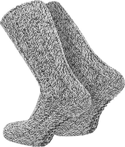 normani 2 Paar Antirutsch Socken mit ABS Sohle