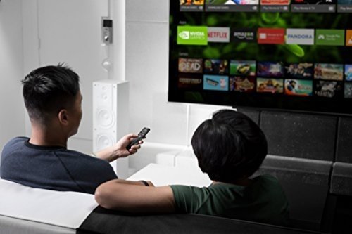 Nvidia Shield TV Media Streaming Player (16 GB, inkl. Fernbedienung und Shield Controller) schwarz