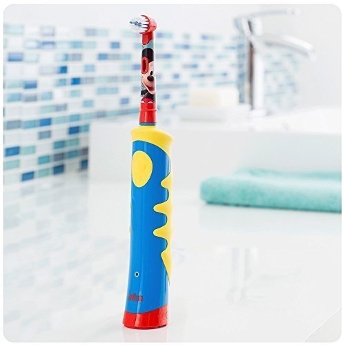 Oral-B Stages Power Kids Elektrische Kinderzahnbürste, im Disney Mickey Mouse Design