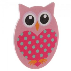 Packung Nagelfeilen im Eule Design