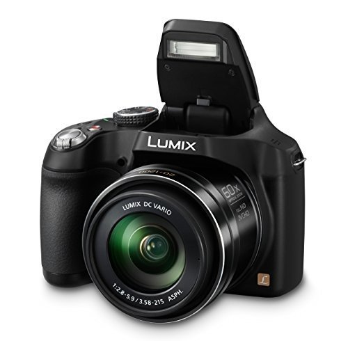 Panasonic LUMIX DMC-FZ72EG-K Premium-Bridgekamera (16,1 Megapixel, 60x opt. Zoom, 7,5 cm LC-Display,