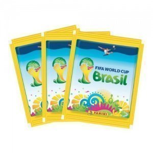 Panini 800606 - Fifa World Cup Brasil 2014, Sammelsticker im Display, 100 Tüten a 5 Sticker