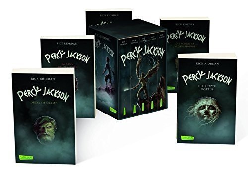 Percy-Jackson-Taschenbuchschuber: Alle fünf Bände im Schuber