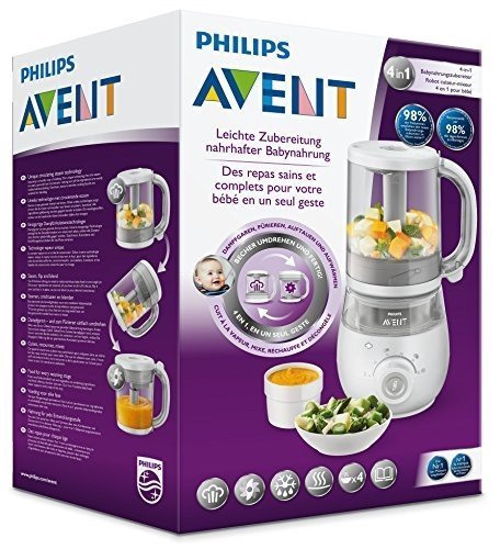 Philips Avent SCF875/02 4-in-1 Babynahrungszubereiter