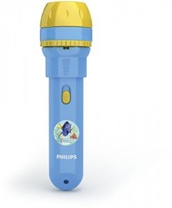 Philips Disney Findet Dorie LED Taschenlampe mit Projektor, blau