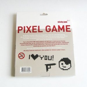 PIXEL GAME Magnet-Mosaik 500 Steine von sticky jam