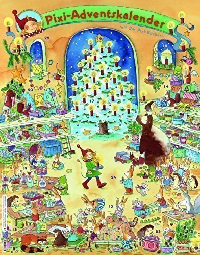 Pixi Adventskalender 2017: mit 24 Pixi-Büchern