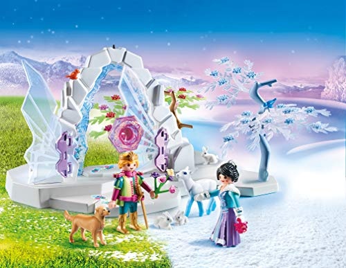 PLAYMOBIL Magic Kristalltor zur Winterwelt mit Lichteffekt und magischem Armreif