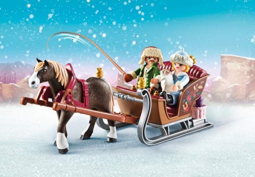 PLAYMOBIL Winterliche Schlittenfahrt