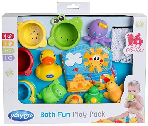 Playgro Badespielzeug-Set, 16-teilig