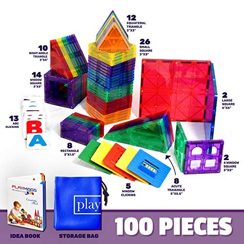 Playmags 100-teiliges Super-Set