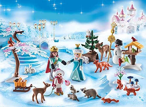 Playmobil Adventskalender Eislaufprinzessin im Schlosspark