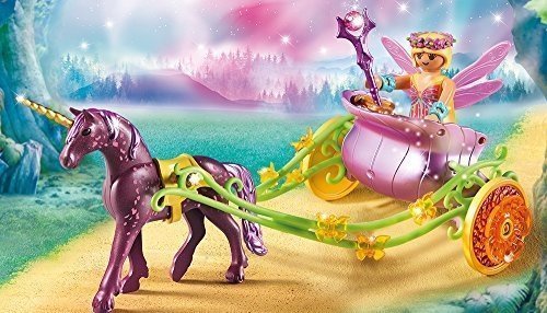 Playmobil Blumenfee mit Einhornkutsche