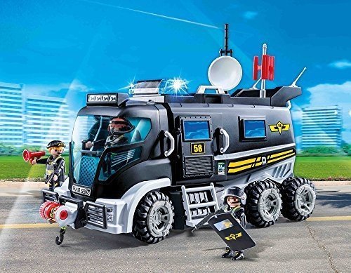 Playmobil SEK-Truck mit Licht und Sound Spiel