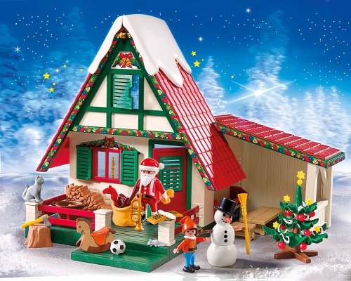 Playmobil Zuhause beim Weihnachtsmann