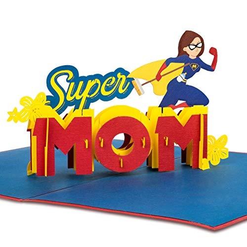 Pop-Up Karte Super Mom