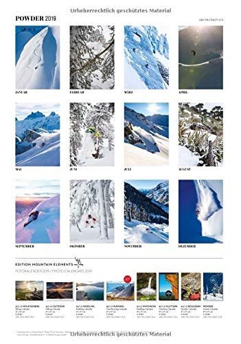 Powder 2019 Freeski-Kalender