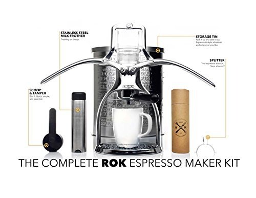 Presso - ROK Espressomaschine (inkl. Milchaufschäumer)