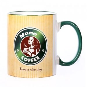 Privat Tasse Coffee Motiv: Have a nice day mit Wunschname