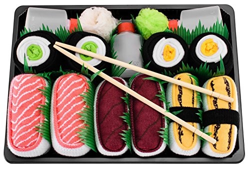 Rainbow Socks Sushi