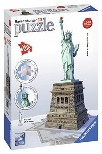 3D Puzzle Bauwerke Freiheitsstatue