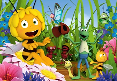 Ravensburger Kinderpuzzle Biene Maja auf der Blumenwiese