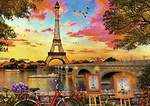 Ravensburger Puzzle Abendstimmung in Paris 1000 Teile